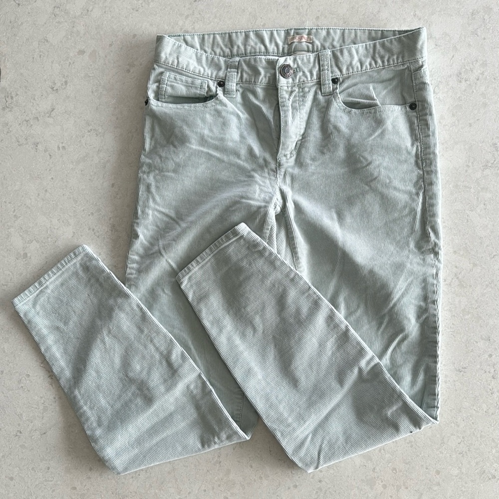 J crew toothpick corduroys size 27